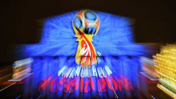 Презентация логотипа ЧМ-2018 по футболу - Sputnik Afrique