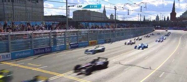 Formule E au centre de Moscou - Sputnik Afrique