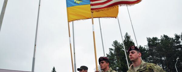 Instructeurs américains en Ukraine - Sputnik Afrique