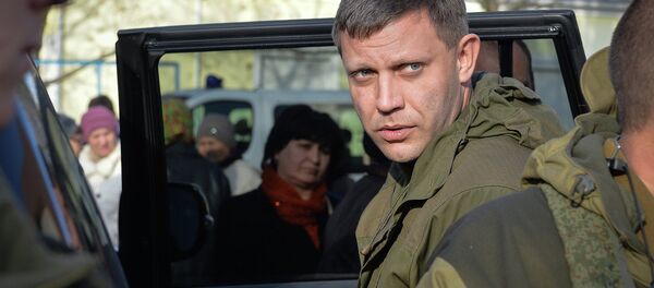 Премьер-министр Донецкой народной республики Александр Захарченко - Sputnik Afrique