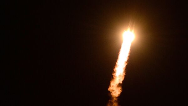 Старт ракеты-носителя Союз-ФГ с ТПК Союз ТМА-15М на космодроме Байконур - Sputnik Afrique