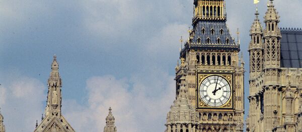 Вестминстерский дворец - здание на берегу Темзы в лондонском районе Вестминстер, где проходят заседания Британского парламента - Sputnik Afrique