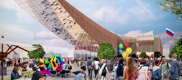 Le pavillon russe à Expo 2015 - Sputnik Afrique