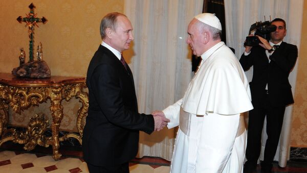 Vladimir Putin visits Vatican - Sputnik Afrique