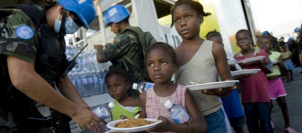 Les Casques bleus de l'Onu en Haïti - Sputnik Afrique