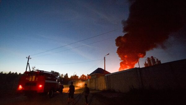 Incendie en Ukraine - Sputnik Afrique