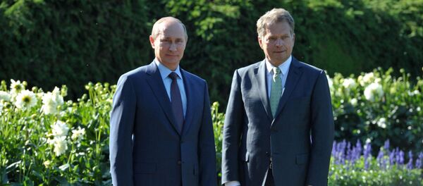Vladimir Poutine et Sauli Niinistö - Sputnik Afrique