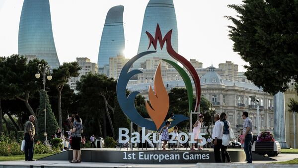 Bakou, capitale d'Azerbaïdjan, accueille les premiers jeux continentaux de l’histoire en Europe - Sputnik Afrique