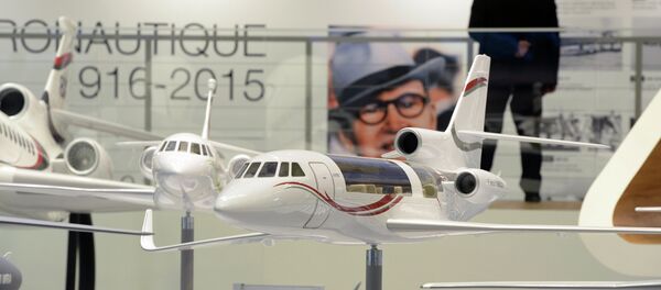 Подготовка к открытию международной выставки Paris Air Show Le Bourget 2015 - Sputnik Afrique