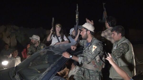 Syrie: Kobané célèbre sa victoire face aux djihadistes - Sputnik Afrique