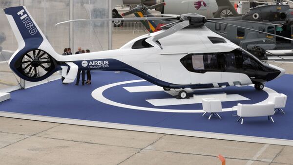 Hélicoptère Airbus H160 au Salon du Bourget - Sputnik Afrique