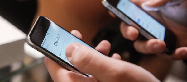 Des smartphones d'Apple iPhone 6 et iPhone 6 Plus - Sputnik Afrique