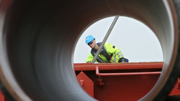 Cтроительство газопровода Северный поток (Nord Stream) - Sputnik Afrique