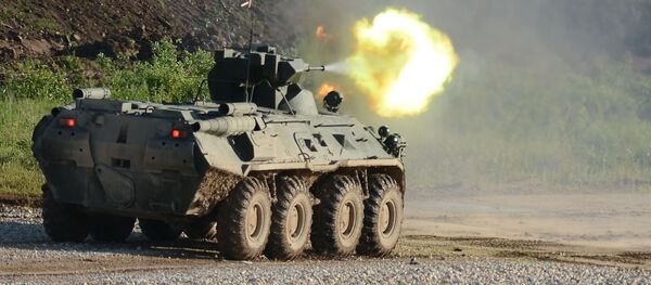 Демонстрационная программа Международного военно-технического форума Армия-2015 - Sputnik Afrique