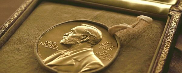 Une médaille du prix Nobel - Sputnik Afrique