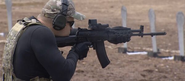 Armée-2015: Kalachnikov présente un prototype d'un nouveau pistolet - Sputnik Afrique