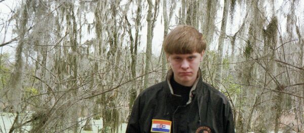 Dylann Roof is pictured in this undated photo taken from his Facebook account. Roof is suspected of fatally shooting nine people at a historically black South Carolina church in Charleston on June 18, 2015 - Sputnik Afrique