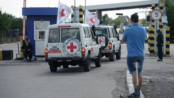Cars of the International Red Cross. (File). - Sputnik Afrique