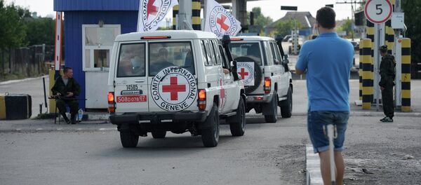 Cars of the International Red Cross. (File). - Sputnik Afrique