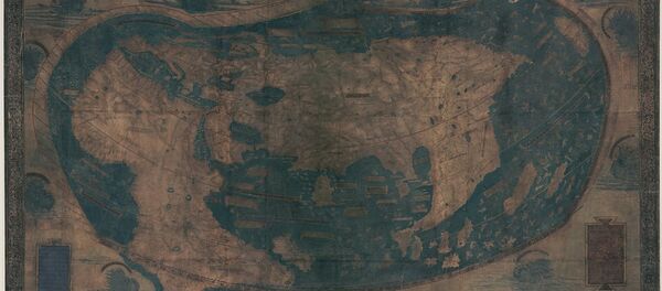 Map of the world by Henricus Martellus Germanus - Sputnik Afrique