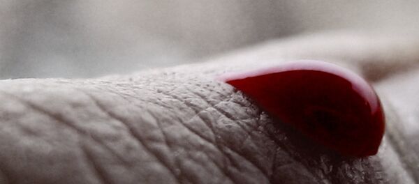 Капля крови - Sputnik Afrique