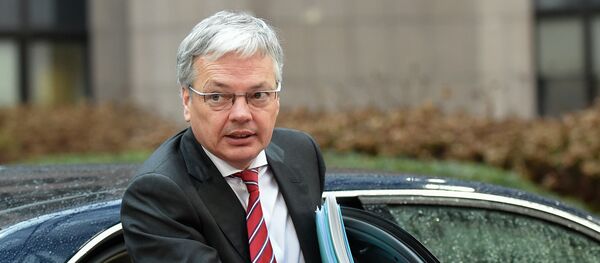 Ministre belge des Affaires étrangères Didier Reynders Ministre belge des Affaires étrangères Didier Reynders - Sputnik Afrique