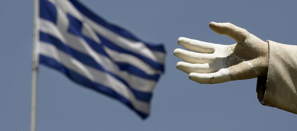 Le drapeau de la Grèce - Sputnik Afrique