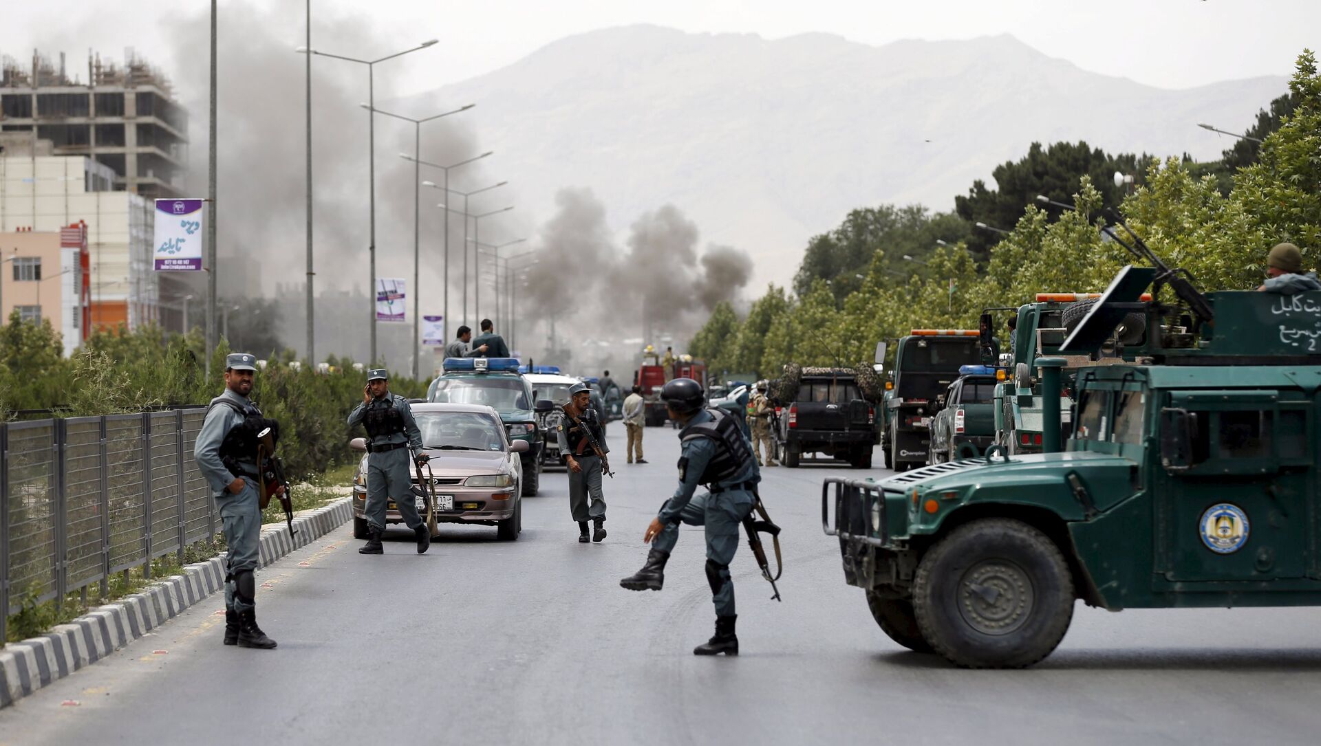 Les forces de sécurité afghanes bloquent le site d'une attaque terroriste à Kaboul - Sputnik Afrique, 1920, 07.07.2021