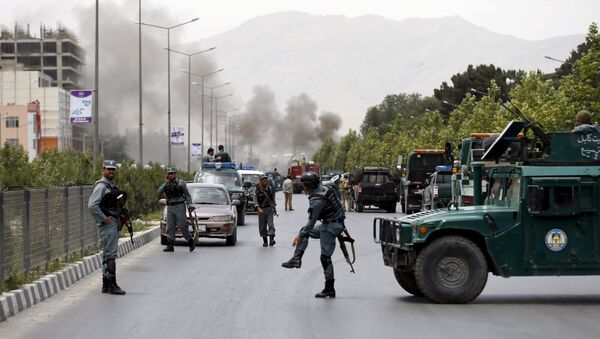 Les forces de sécurité afghanes bloquent le site d'une attaque terroriste à Kaboul - Sputnik Afrique