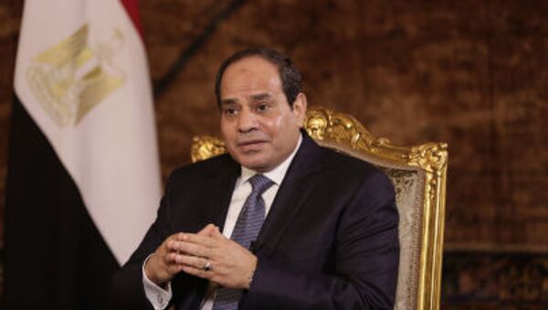 Президент Египта Абдул-Фаттах Ас-Сиси - Sputnik Afrique