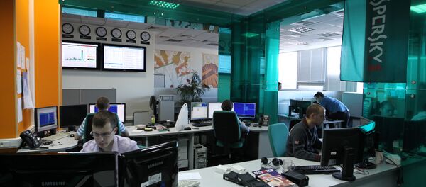 Les employés de la compagnie Kaspersky Lab, Moscou, 2011 - Sputnik Afrique