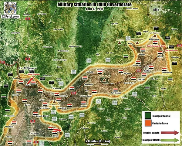 Corridor d’Idlib, avril 2015 Corridor d’Idlib, avril 2015 - Sputnik Afrique