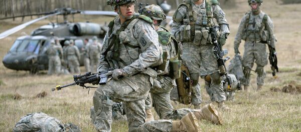 The Pentagon is now openly admitting it will conduct ‘war-fighting’ training for the Ukrainian National Guard. - Sputnik Afrique