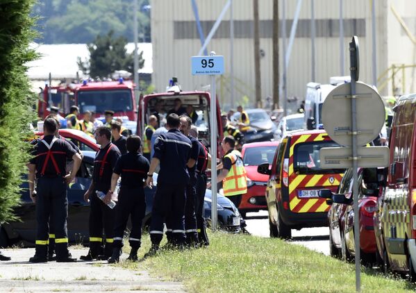 L'enquête sur l'attentat commis dans une usine en France - Sputnik Afrique