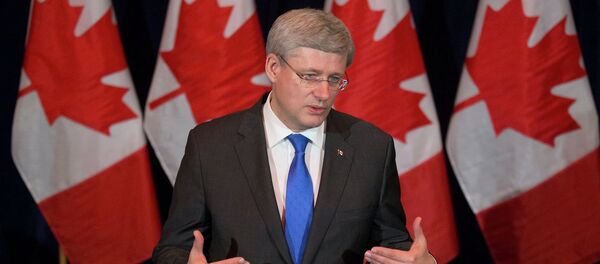 Le premier ministre canadien Stephen Harper - Sputnik Afrique
