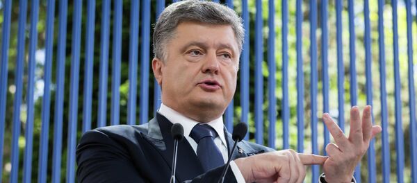 Le président ukrainien Piotr Porochenko - Sputnik Afrique