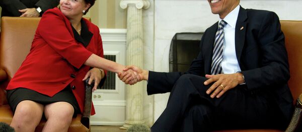 Barack Obama et Dilma Rousseff Barack Obama et Dilma Rousseff - Sputnik Afrique