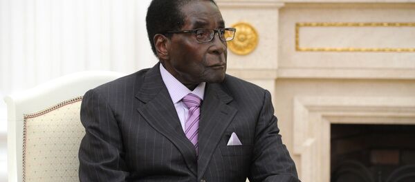 Russian President Vladimir Putin meets with President of Zimbabwe Robert Mugabe - Sputnik Afrique