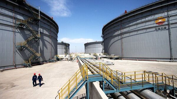 Tianjin Dagang Oilfield Construction stockage de pétrole brut et de transport, Chine - Sputnik Afrique