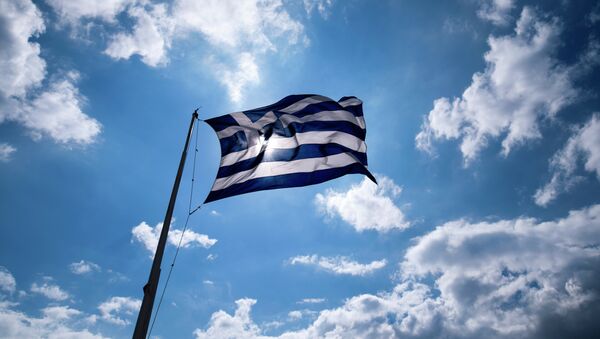 Флаг Греции - Sputnik Afrique