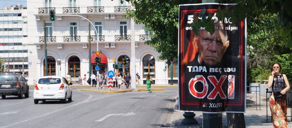 Афины перед референдумом - Sputnik Afrique