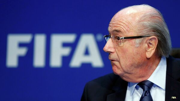 Joseph Blatter, president de la FIFA - Sputnik Afrique
