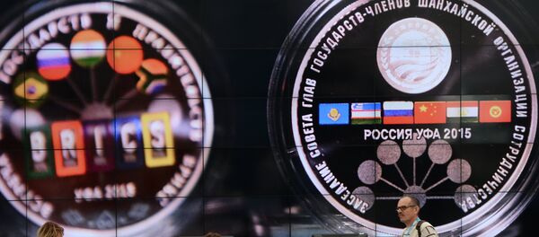 Открытие Международного пресс-центра в Уфе - Sputnik Afrique