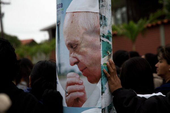 Le pape François en Bolivie - Sputnik Afrique