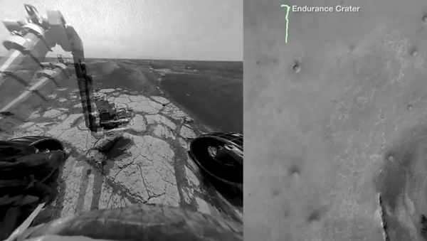 Opportunity: 11 ans sur Mars en une seule vidéo - Sputnik Afrique