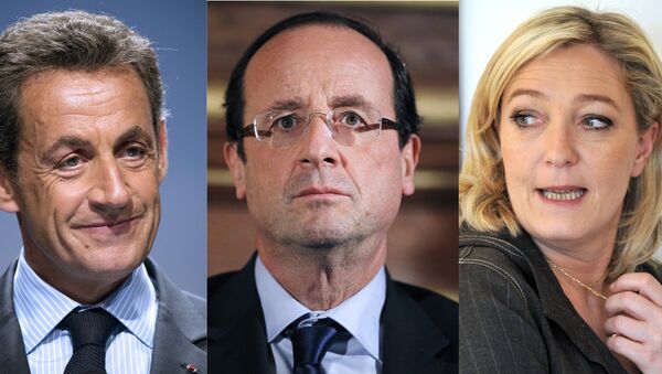 Nicolas Sarkozy, François Hollande, Marine Le Pen - Sputnik Afrique