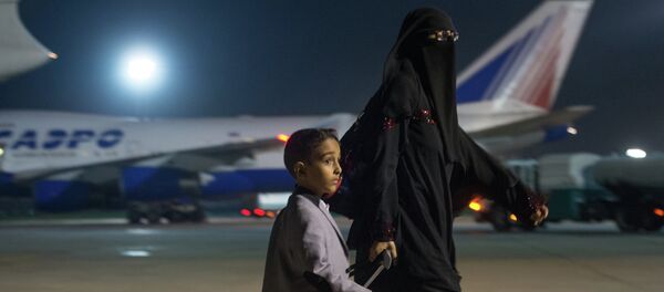 Прилет бортов МЧС из Йемена - Sputnik Afrique