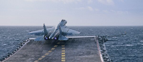 Le porte-avions russe Amiral Kouznetsov - Sputnik Afrique