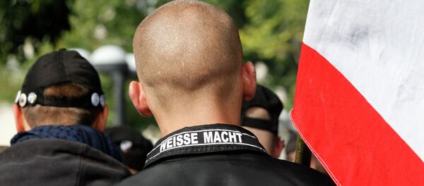 Un neonazi alemán (Archivo) Un neonazi alemán (Archivo) - Sputnik Afrique