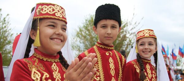 Une fête des Tatars de Crimée Une fête des Tatars de Crimée - Sputnik Afrique